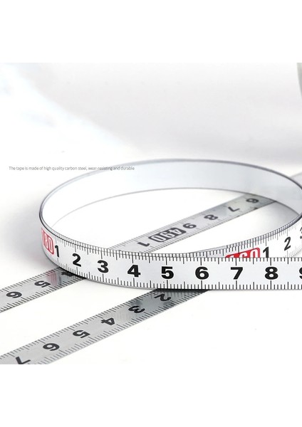 Genişlik 10MM Ileri 0.8m Kesilebilir Kendinden Yapışkanlı Ölçekli Şerit Çıkartmalar 10/12.5mm Genişlik Metal Mezura Gönye Parça Yönlendirici Masa Testere Ölçme 0.5-1m (Yurt Dışından) modelleri