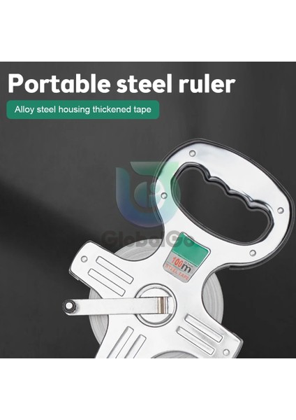 30 M 30 M/50 M/100 M Taşınabilir Çelik Çerçeve Cetvel Hassas Ölçme Araçları Taşınabilir Çelik Çerçeve Cetvel Mezura Mühendislik Araştırması (Yurt Dışından) fırsatları