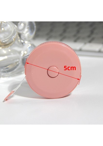 Pembe 1.5 M 60 Inç 1.5/2 M Yumuşak Mezura Çift Ölçekli Vücut Dikiş Esnek Ölçüm Cetvel Vücut Ölçme Araçları Terzi Zanaat 60/79 Inç (Yurt Dışından)