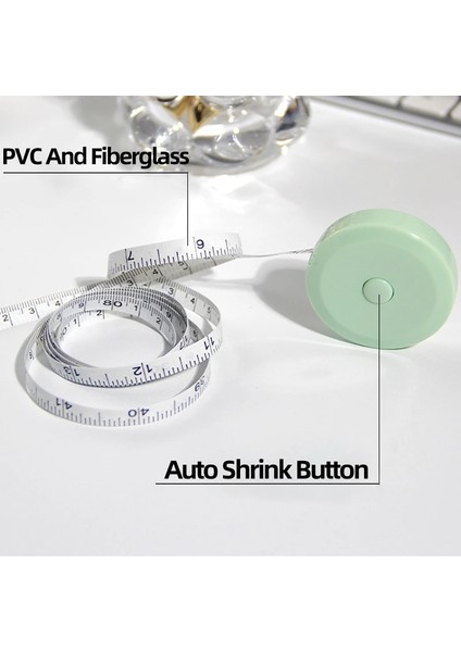 Pembe 1.5 M 60 Inç 1.5/2 M Yumuşak Mezura Çift Ölçekli Vücut Dikiş Esnek Ölçüm Cetvel Vücut Ölçme Araçları Terzi Zanaat 60/79 Inç (Yurt Dışından) fırsatları