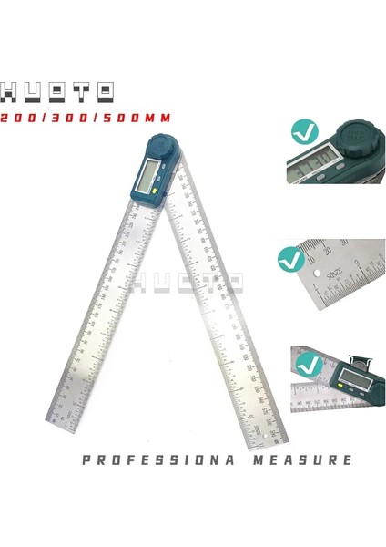 0-200MM Plastik 200MM/300MM Dijital Iletki 8 Inç 12 Inç Açı Cetvel Bulucu Metre Paslanmaz Çelik 360 Derece Gonyometre Eğim Ölçer Cetvel (Yurt Dışından) indirimleri