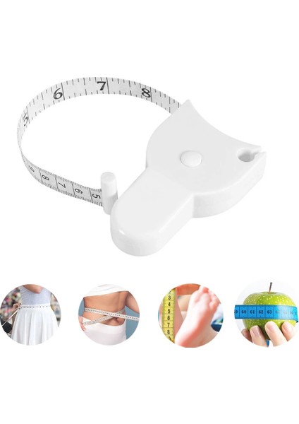 Siyah cm ve Inç 1.5 M Geri Çekilebilir Vücut Ölçü Bandı Mini Cep Y Şeklinde Cetvel Bel Kol Göğüs Kalça Ölçme Ölçeği Vücut Fitness Bant Ölçme Aracı (Yurt Dışından) fiyatları