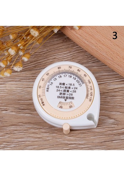 Resim Olarak 1 Adet Bmı Vücut Kitle Indeksi Intrekbare Bant 150 cm Maatregel Rekenmachine Dieet Gewichtsverlies Mezura Lichaamsvet Meetlint (Yurt Dışından)