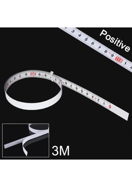 2m Mezura 1-5m Paslanmaz Çelik Viskoz Ölçekli Mezura Kendinden Yapışkanlı Metrik Ölçekli Cetvel Tezgah Testere Masası (Yurt Dışından)