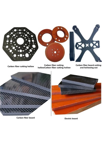 6X52X80 Yuwei Katı Karbür Mısır End Mill Freze Kesici Uçları 3.15, 4, 6, 8mm Grafit/karbon Fiber Pcb End Mill Cnc Kesme Freze Aletleri (Yurt Dışından) modelleri