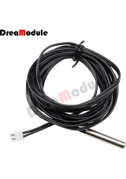 3m 0.5/2/3m Su Geçirmez Ntc 10K 1% 3950 100M 200M Termistör Doğruluk Sıcaklık Sensörü Tel Kablo Probu Arduino Için W1209 W1401 (Yurt Dışından)