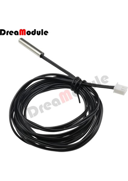 3m 0.5/2/3m Su Geçirmez Ntc 10K 1% 3950 100M 200M Termistör Doğruluk Sıcaklık Sensörü Tel Kablo Probu Arduino Için W1209 W1401 (Yurt Dışından)