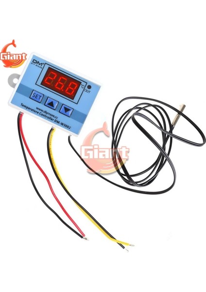200 cm Sensör Kablosu W3002 Dijital Sıcaklık Kontrol Cihazı Dc 12 V 24 V Ac 110 V 220 V Termostat Isıtma Soğutma Kontrol Termoregülatör Kuluçka Makinesi Için (Yurt Dışından)