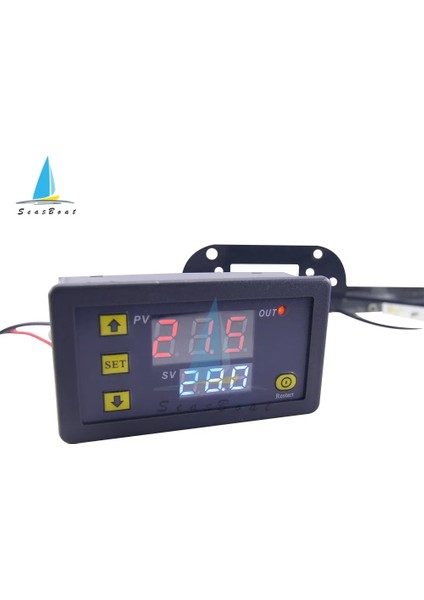 Dc 12 V W3230 Dijital Sıcaklık Kontrol Cihazı Su Geçirmez Araçlar Termostat LED Ekran Isıtma Soğutma Yüksek Doğruluk Enstrüman 12/24/220 V (Yurt Dışından)