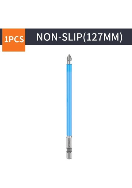 127MM 1 Adet Newshark Kaymaz Manyetik Toplu Kafa Çapraz Yüksek Sertlik El Matkap Ucu Vida Elektrikli Tornavida 25 50 65 70 90 150MM Ph2 (Yurt Dışından)