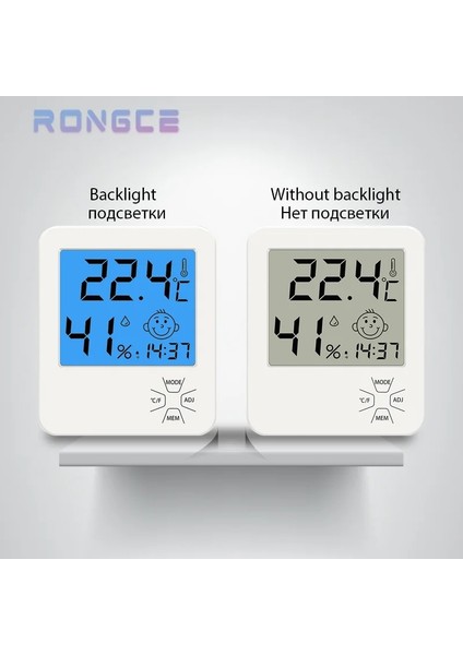 LX8111 Kapalı Dijital Sıcaklık Nem Saati LCD Elektronik Mini Termometre Hidrometre Ölçer Standı ile Higrometre Nem Ölçer (Yurt Dışından) fiyatları