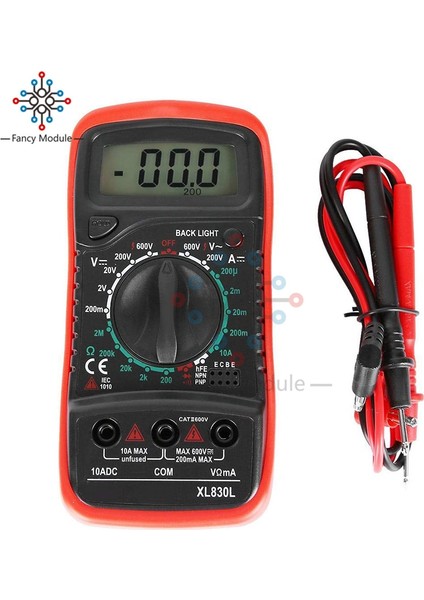 XL830L Yeşil XL830L Multimetre LCD Arka Işık Taşınabilir Ac/dc Ampermetre Voltmetre Ohm Gerilim Test Cihazı Metre Multimetro El Dijital Test Cihazı (Yurt Dışından) fiyatları