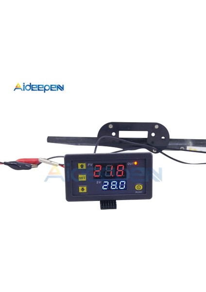 Prob Hattı W3230 Mini Dijital Sıcaklık Kontrol Cihazı 12 V 24 V 220 V Termostat Regülatörü Isıtma Soğutma Kontrolü Termoregülatör Sensörü ile (Yurt Dışından)