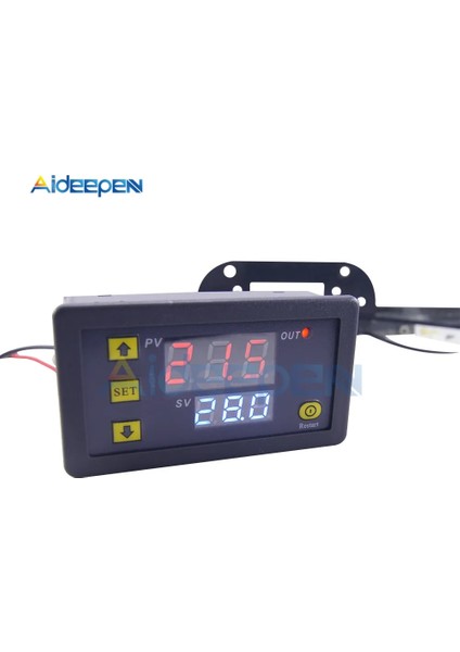 Prob Hattı W3230 Mini Dijital Sıcaklık Kontrol Cihazı 12 V 24 V 220 V Termostat Regülatörü Isıtma Soğutma Kontrolü Termoregülatör Sensörü ile (Yurt Dışından)