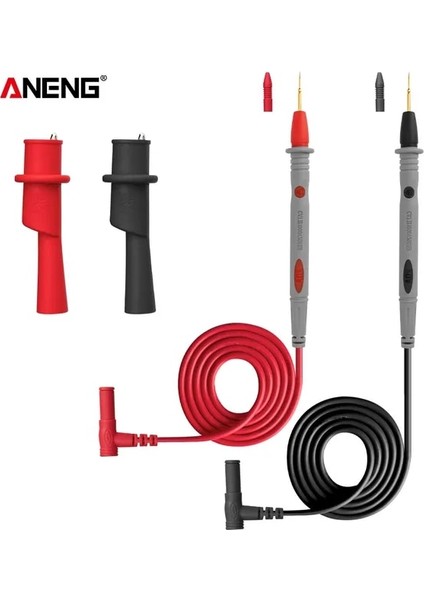 20A Altın 20A 1000 V Silikon Tel Evrensel Prob Testi Pin Talepleri Dijital Multimetre Vichy Için Flukeneedle Ucu Çoklu Metre Test Cihazı (Yurt Dışından)