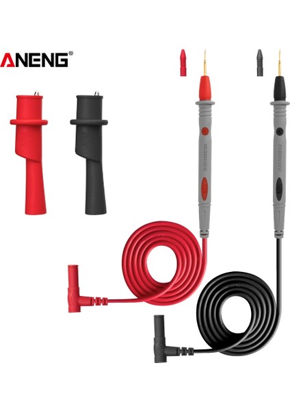 20A Altın 20A 1000 V Silikon Tel Evrensel Prob Testi Pin Talepleri Dijital Multimetre Vichy Için Flukeneedle Ucu Çoklu Metre Test Cihazı (Yurt Dışından) modelleri