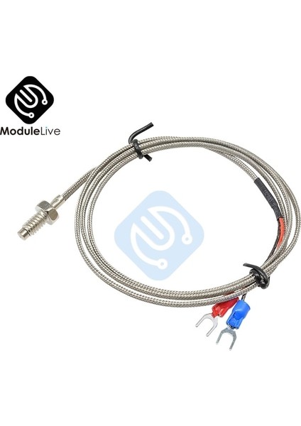 1m Diymore K Tipi Termokupl Kablo M6 1m 2m Vidalı Sıcaklık Sensörü Probu 0-800 C REX-C100 Sıcaklık Kontrol Cihazı Termostat (Yurt Dışından)