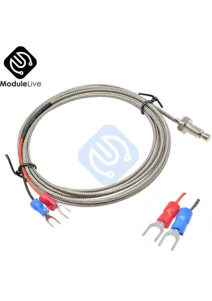 1m Diymore K Tipi Termokupl Kablo M6 1m 2m Vidalı Sıcaklık Sensörü Probu 0-800 C REX-C100 Sıcaklık Kontrol Cihazı Termostat (Yurt Dışından)