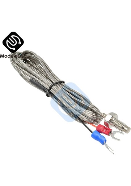 1m Diymore K Tipi Termokupl Kablo M6 1m 2m Vidalı Sıcaklık Sensörü Probu 0-800 C REX-C100 Sıcaklık Kontrol Cihazı Termostat (Yurt Dışından)