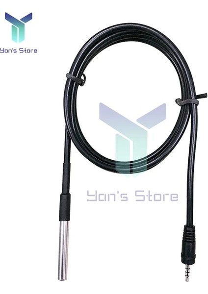 18B20 AM2301 18B20 Sıcaklık ve Nem Sensörü TH10/TH16 Su Geçirmez Sensör Kiti Için 2.5 Kulaklık Fişli (Yurt Dışından)