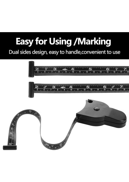 3 Adet 3 Adet Geri Çekilebilir Mezura Vücut Ölçümü Için Terzi Terzi Otomatik Ölçüm Bandı Yumuşak Cetvel Dikiş Aksesuarları (Yurt Dışından) modelleri