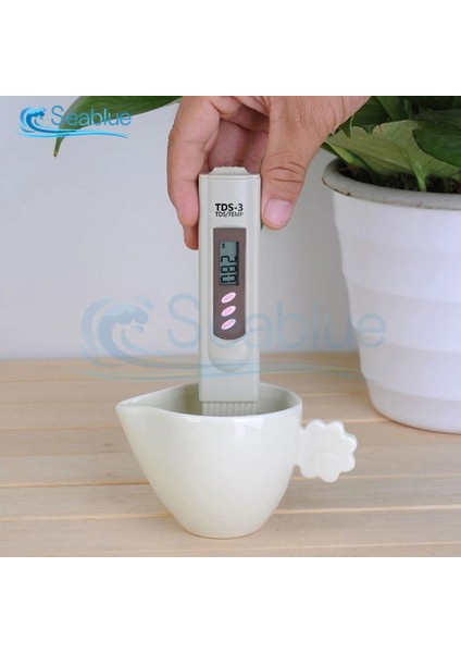 Tds-3 Kasa Taşınabilir Kalem Taşınabilir Dijital Su Sayacı Filtresi Ölçüm Su Kalitesi Saflık Test Cihazı Tds Metre Akvaryum Havuz Suyu Monitörü (Yurt Dışından)