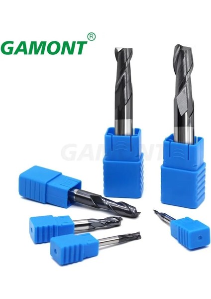 1 Adet 5.0mm x 100L Gamont HRC50 2 Flüt Tungsten Çelik Karbür Freze Kesicisi Cnc Işleme Merkezi Düz Uçlu Freze Kesicisi (Yurt Dışından)
