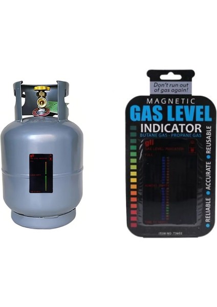 Perakende Paketi ile Propan Bütan Lpg Yakıt Gaz Tankı Seviye Göstergesi Manyetik Ölçer Karavan Şişesi Sıcaklık Ölçme Çubuğu Test Cihazı (Yurt Dışından) fiyatları
