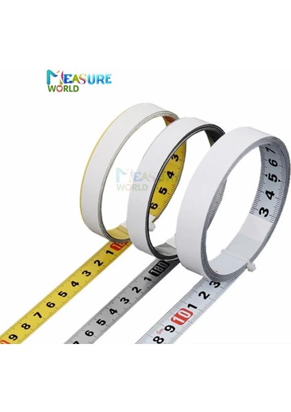Sağdan Sola 1m 1m-5m Gönye Parça Mezura Kendinden Yapışkanlı Metrik Çelik Cetvel Gönye Testere Ölçeği T-Track Yönlendirici Masa Testere Ölçme Aracı (Yurt Dışından)