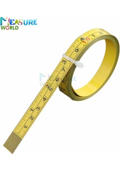 Sağdan Sola 1m 1m-5m Gönye Parça Mezura Kendinden Yapışkanlı Metrik Çelik Cetvel Gönye Testere Ölçeği T-Track Yönlendirici Masa Testere Ölçme Aracı (Yurt Dışından)