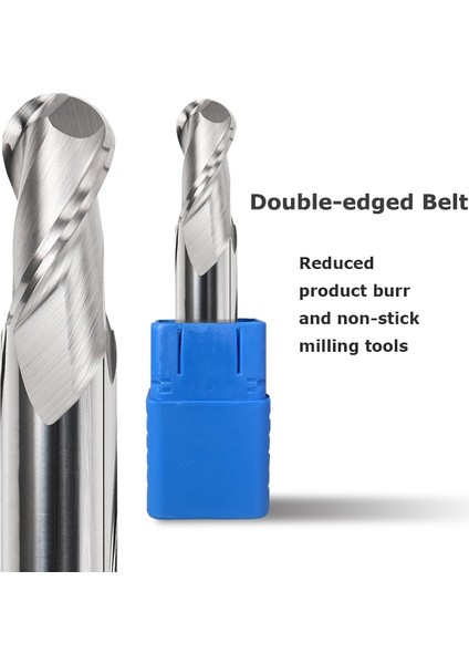 R2X4X8X50L-2T HRC45 HRC45/55 Alüminyum Bilyalı Uçlu Freze 2 Flüt Tungsten Çelik Takım Cnc R0.5 R0.75 R1 R1.25 R1.5 R1.75 R2 R3 R4 R5 R6 R7 R8 R9 R10 (Yurt Dışından) fırsatları