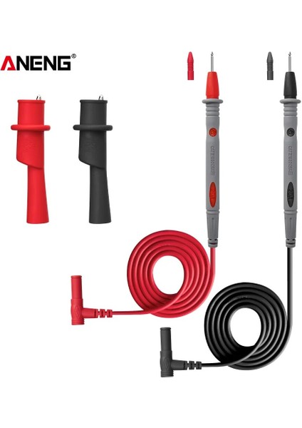 PT1033 1 Çift Silikon Multimetre Test Ucu Ucu Tel Elektrik Dijital Multimetreler Bileşen Multimetre Probu Için 20A 1000 V Talepleri (Yurt Dışından) fiyatları