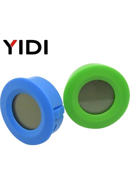 Kare Beyaz Mini Dijital LCD Termometre Higrometre Ölçer Dondurucu Test Cihazı Sıcaklık Sensörü Nem Ölçer Dedektörü Monitör Kapalı Pet Araba (Yurt Dışından)
