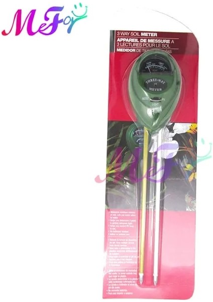 Koyu Yeşil 3 In 1 Toprak Ph Ölçer Toprak Test Cihazı Ph Nem Ölçer Sıcaklık Güneş Işığı Yoğunluğu Ölçüm Analizi Asitlik Alkali Test Aracı (Yurt Dışından)