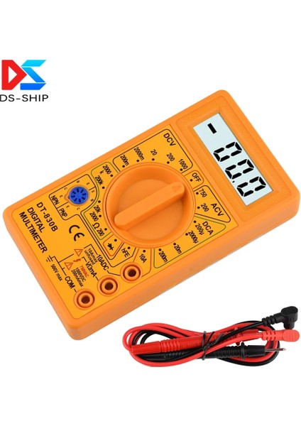 Siyah LCD Dijital Multimetre DT-830B Elektrik Voltmetre Ampermetre Ohm Test Cihazı Ac/dc 750/1000 V Amp Volt Ohm Test Cihazı Metre (Yurt Dışından) indirimleri