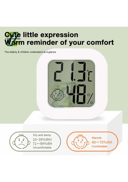 Beyaz LCD Dijital Termometre Higrometre Kapalı Oda Elektronik Sıcaklık Nem Sensörü Ölçer Ev Için Hava Istasyonu (Yurt Dışından) fırsatları