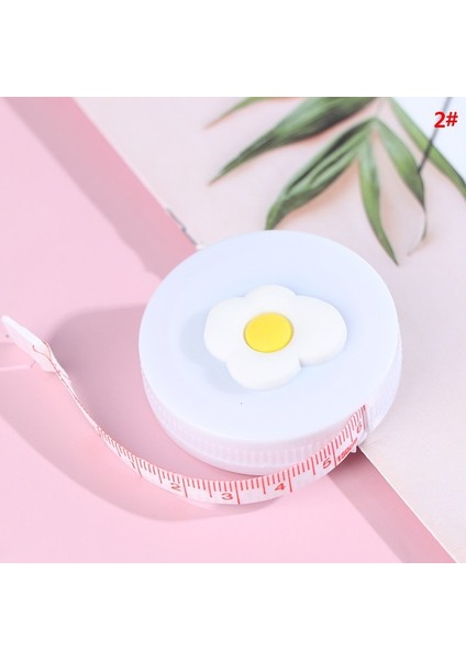 Beyaz Mezura Taşınabilir Geri Çekilebilir Cetvel Çocuk Yükseklik Cetveli Ölçme Cetveli (Yurt Dışından)