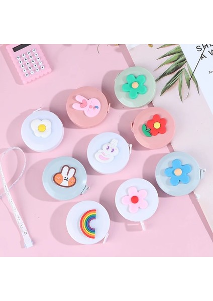 Beyaz Mezura Taşınabilir Geri Çekilebilir Cetvel Çocuk Yükseklik Cetveli Ölçme Cetveli (Yurt Dışından) modelleri