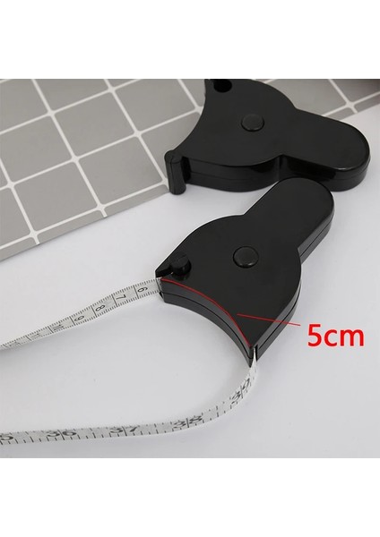 Inç Dış-Siyah Vücut Mezura Cetveli 150CM/60 Inç Metrik Kendiliğinden Sıkılan Dikiş Bandı Göğüs Kalça Bacakları Için Terzi Ölçüm Metre (Yurt Dışından) fiyatları