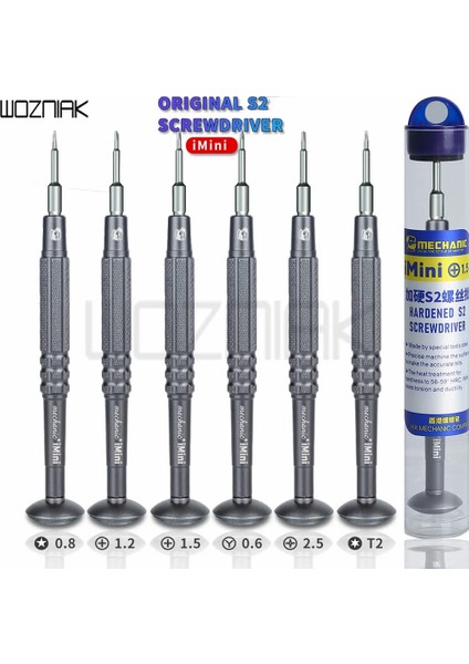 Torx 0.8 Mekanık Imini Superhard Savaş Tornavida IPHONE IPAD Saatler Saatler Sökme Açılış Onarım Araçları Ötesinde 2uul Tornavida (Yurt Dışından)