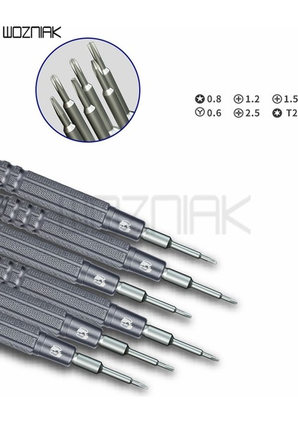 Torx 0.8 Mekanık Imini Superhard Savaş Tornavida IPHONE IPAD Saatler Saatler Sökme Açılış Onarım Araçları Ötesinde 2uul Tornavida (Yurt Dışından)