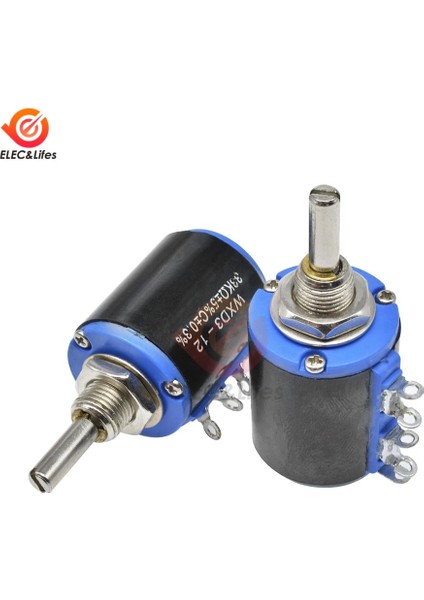 1k Ohm WXD3-12-1W Çok Turlu Telli Potansiyometre 1W Wxd3-12 100 220 470 1k 3.3k 4.7k 10K 22K 33K 47K Ohm±%5 Ayarlanabilir Potansiyometre (Yurt Dışından)