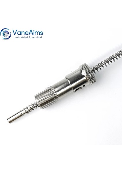 K Tipi 2 M Sıkıştırma Yaylı Termokupl M12 Vaneaims K J PT100 Tipi Metal Sıcaklık Sensörü 0.5 M 1 M 2 M 3 M Sıcaklık Kontrol Cihazı Için (Yurt Dışından)
