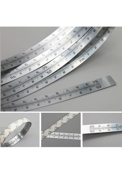 0.6 M Çift Yönlü Gönye Parça Mezura Kendinden Yapışkanlı Çelik Cetvel Metrik Ölçüm Bandı T-Track Masa Testere Ağaç Işleme (Yurt Dışından) indirimleri