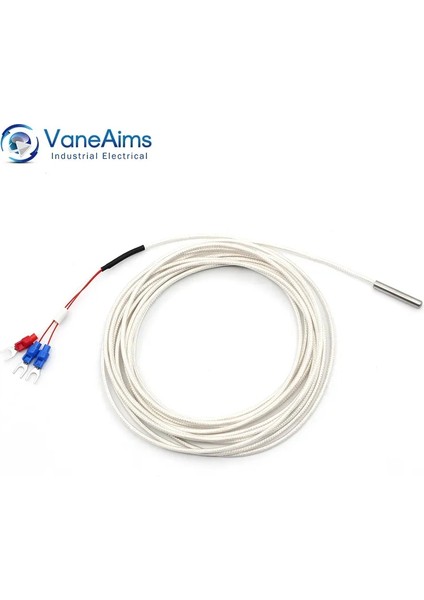 K Tipi 0.5m 30MM Küçük Prob Termokupl Vaneaims Tipi K J PT100 0-600°C 0.5/1/2/3m Sıcaklık Kontrol Cihazı Için Örgülü Korumalı Tel Sensör (Yurt Dışından)