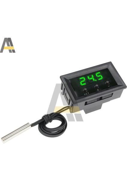 Yeşil W1209 Dijital Termostat Sıcaklık Kontrol Panosu Dc 12 V Termometre Kontrol Modülü Kırmızı Mavi Yeşil LED Su Geçirmez Ntc Sensörü (Yurt Dışından) fırsatları