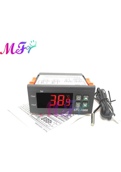 Dc 12V STC-1000 Dijital Sıcaklık Kontrol Cihazı Termostat Termoregülatör Inkübatör Röle LED 10A Isıtma Soğutma Stc 1000 12V 24V 220V (Yurt Dışından) fırsatları