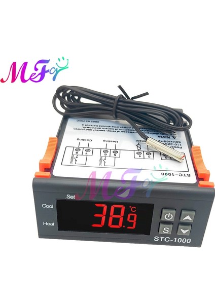 Dc 12V STC-1000 Dijital Sıcaklık Kontrol Cihazı Termostat Termoregülatör Inkübatör Röle LED 10A Isıtma Soğutma Stc 1000 12V 24V 220V (Yurt Dışından) indirimleri