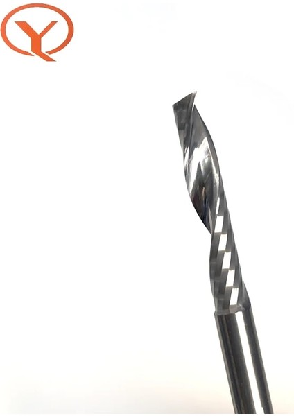 4X12X40 Aaaaa Tek Flüt Kesici 3.175/4/6MM Shank Spiral Freze Kesicisi Cnc 3D Gravür Yönlendirici Bit Alüminyum Ağaç Işleme Akrilik C (Yurt Dışından) fırsatları