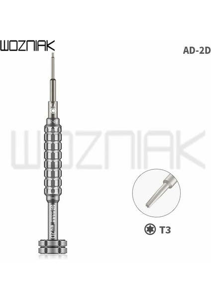 2d-T3 Amaoe 3d/2d Tornavida Havacılık Alüminyum Sap iphone Samsung Sökme Aracı Için Ekstra Sert (Yurt Dışından)
